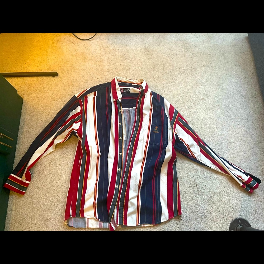 Vintage Chaps Button-Up. Mint condition